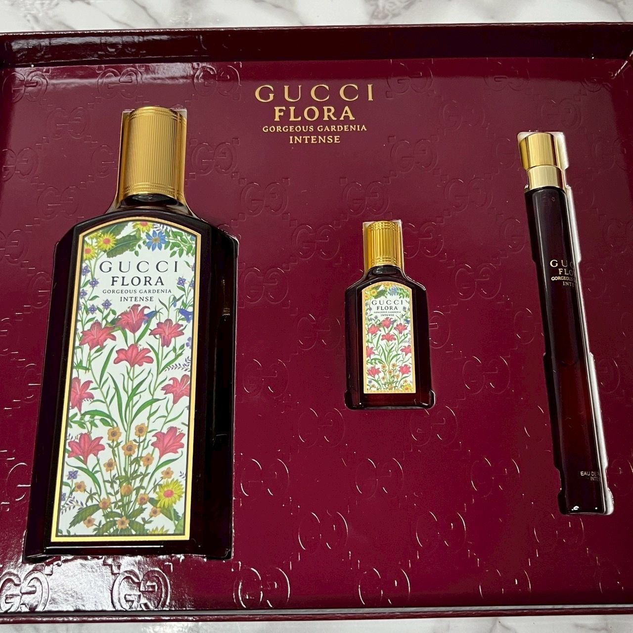 極美品】グッチ GUCCI フローラ ゴージャス ガーデニア インテンス