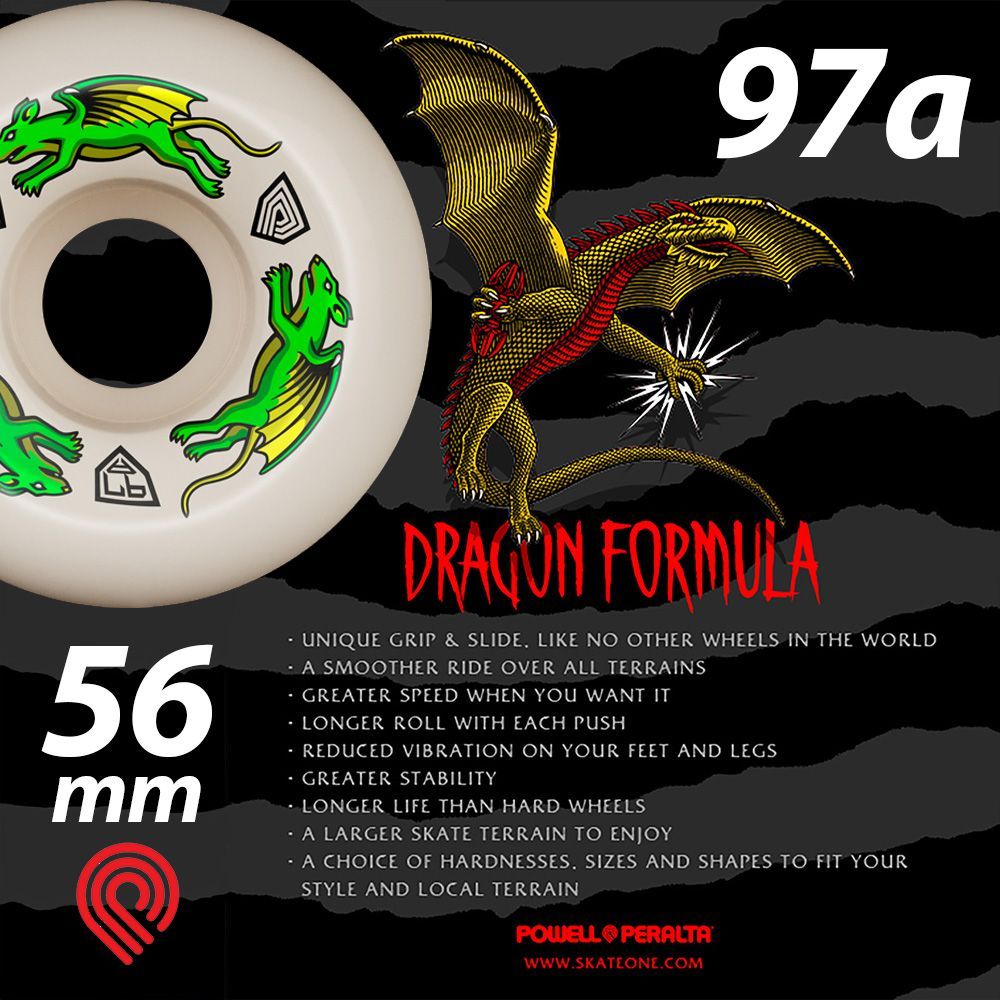 新品】POWELL PERALTA DRGN FORMULA NANO RAT 56mm 97A - メルカリ