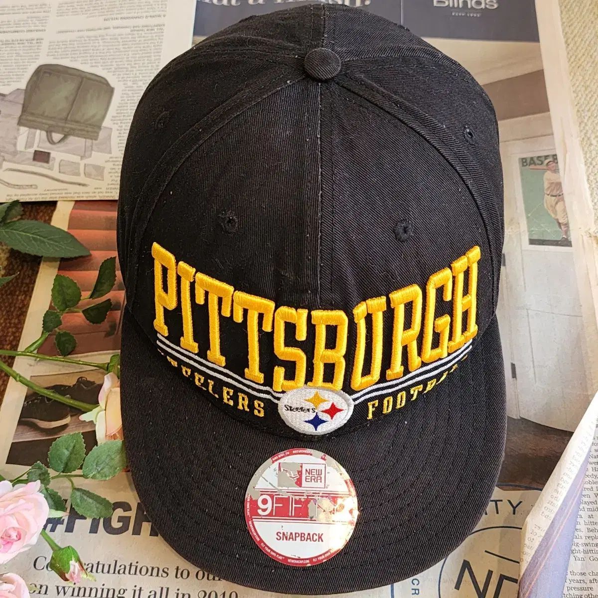 NEW ERA ピッツバーグ スナップバック ブラック F