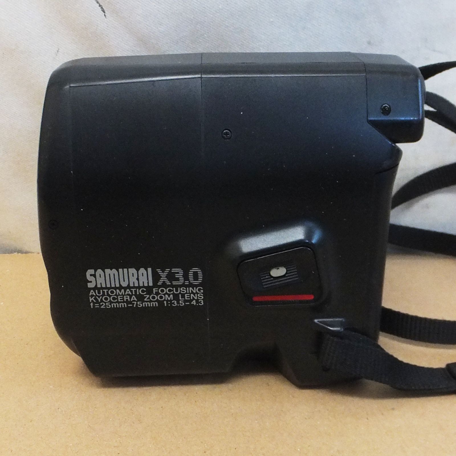 R816【希少】動作OK KYOCERA SAMURAI X3.0 フィルムカメラ 中古 /10