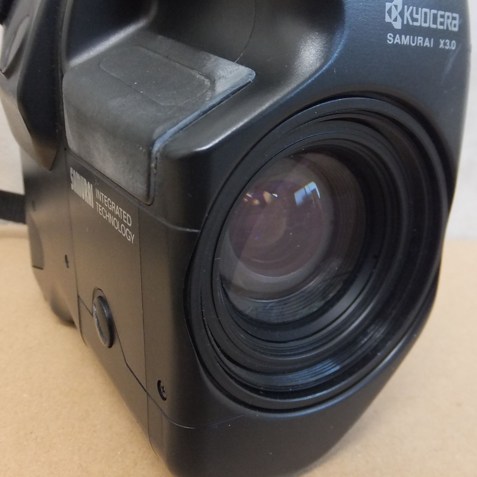 R816【希少】動作OK KYOCERA SAMURAI X3.0 フィルムカメラ 中古 /10