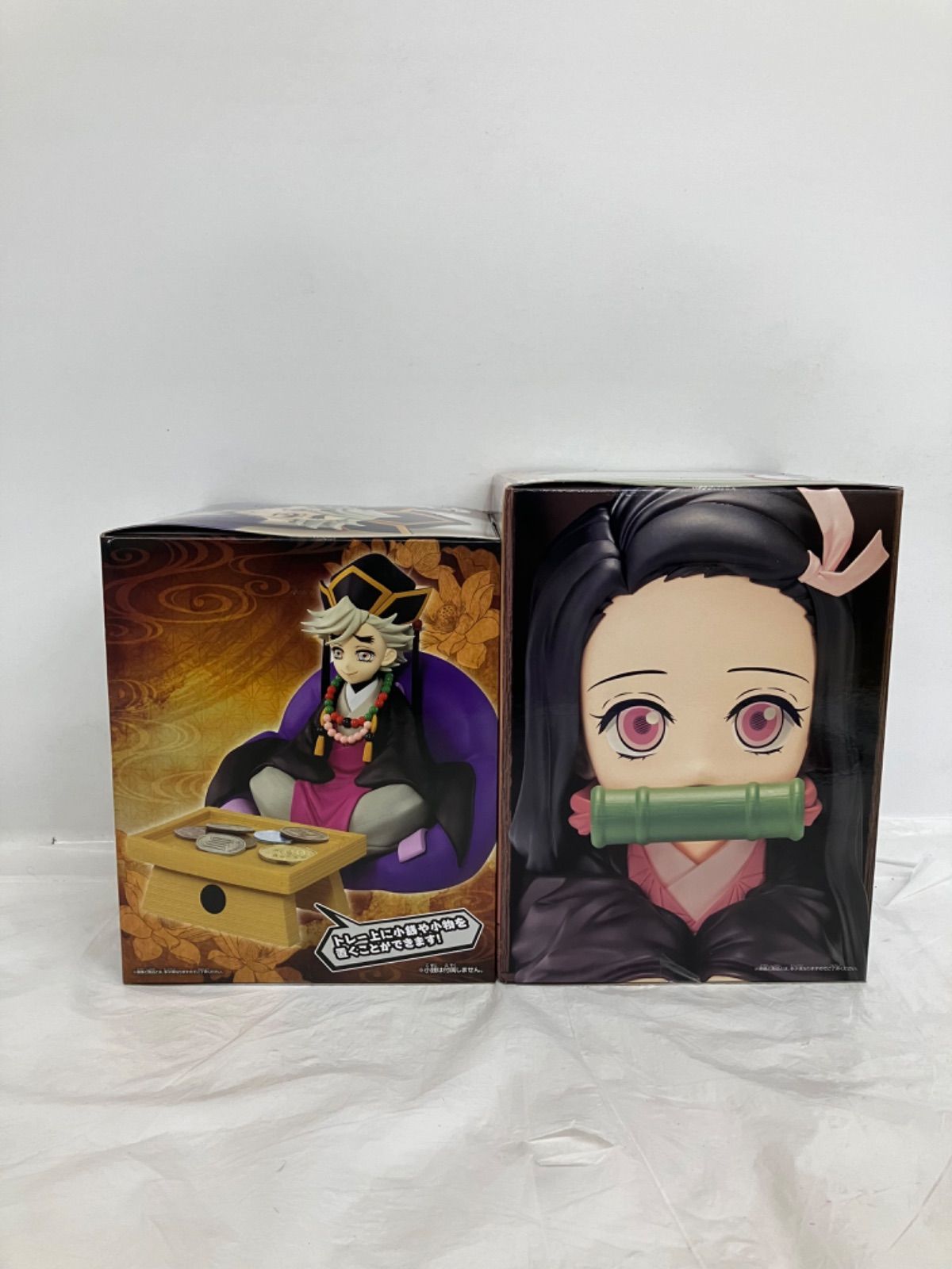 未開封 鬼滅の刃 フィグライフ 童磨 HYOKOFIG 竈門禰豆子 フィギュア 2