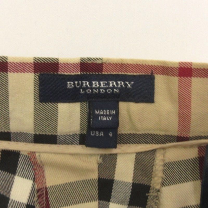 バーバリー ロンドン BURBERRY LONDON ノバチェック パンツ スラックス
