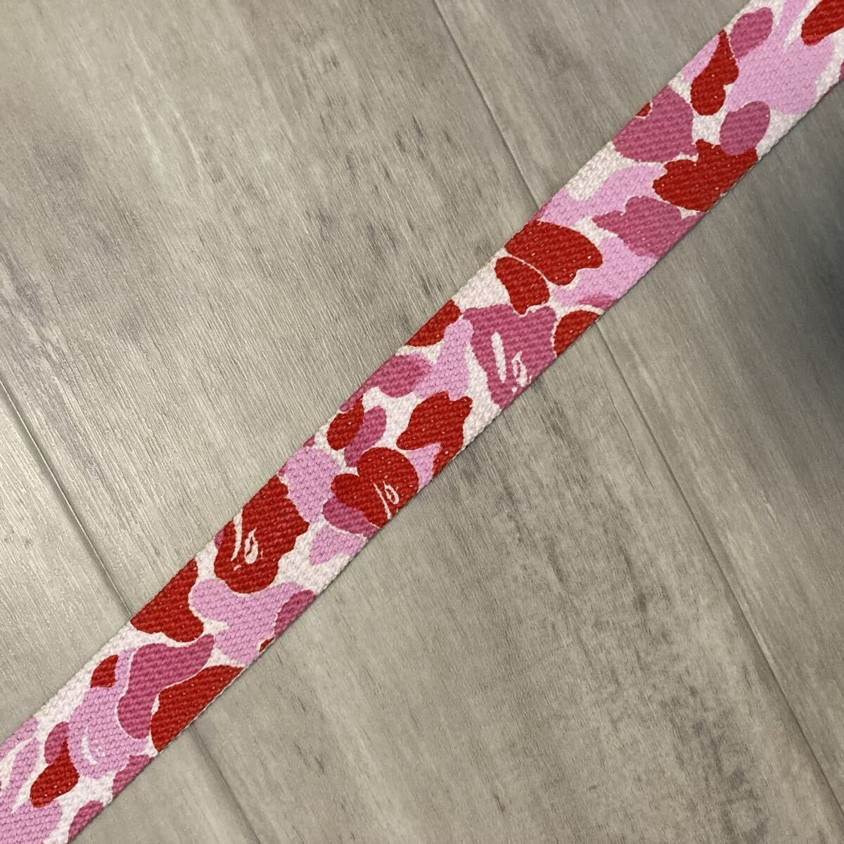 BAPE STA GI ベルト ABC CAMO Pink a bathing ape star belt ガチャ