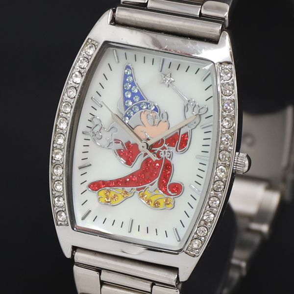 QZ ディズニー ミッキーマウス 石付 0452/3000 シェル文字盤