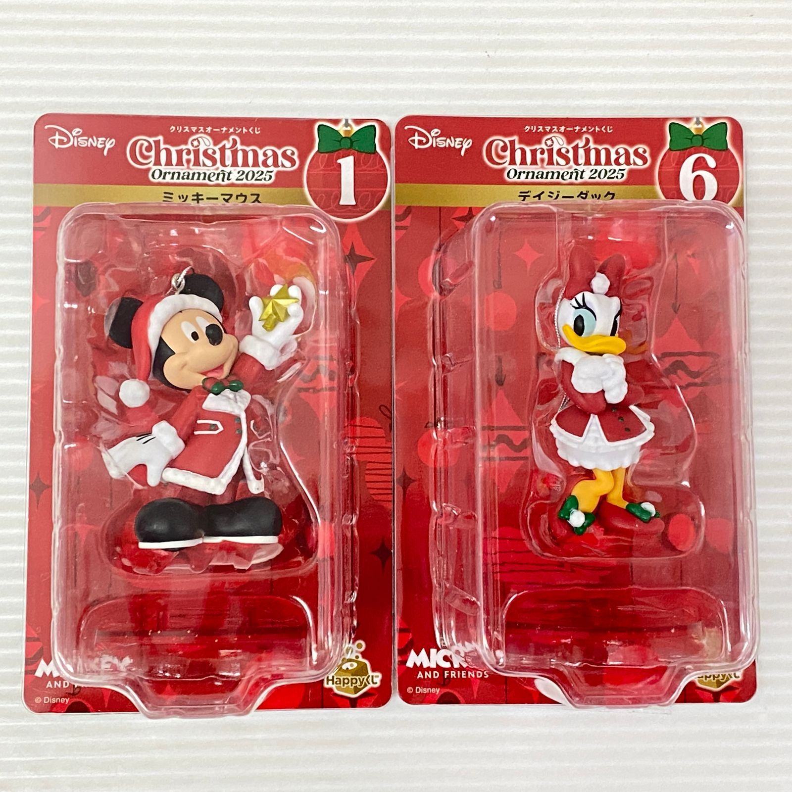 △100 Happyくじ クリスマスオーナメントくじ 2025 ディズニー