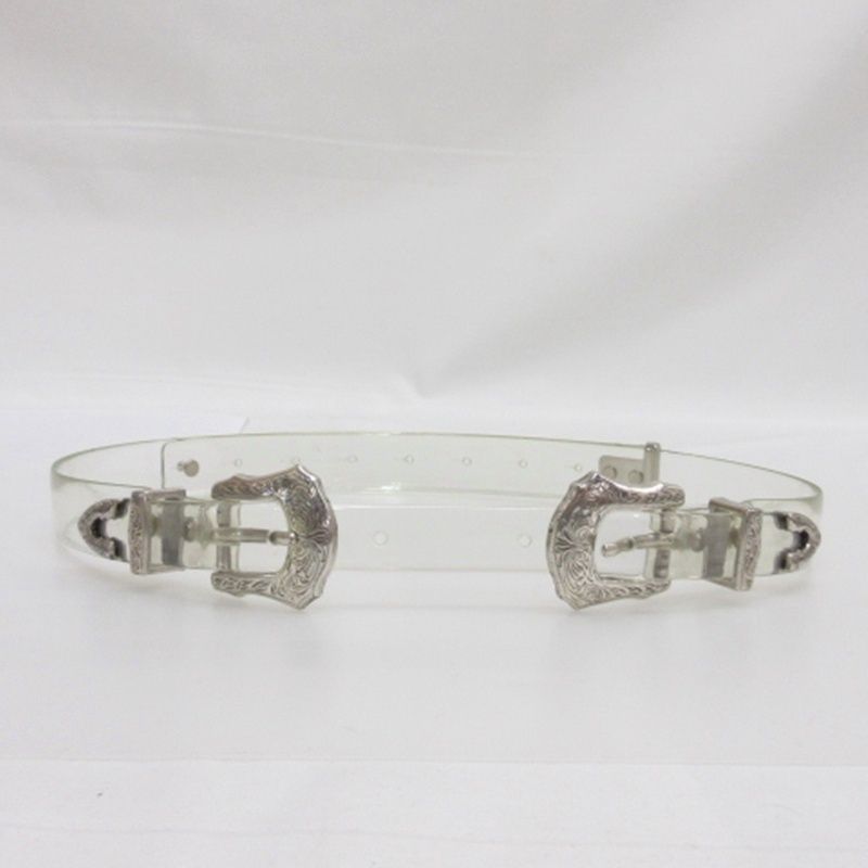 トーガ プルラ TOGA PULLA クリアベルト ウエスタンバックル - メルカリ