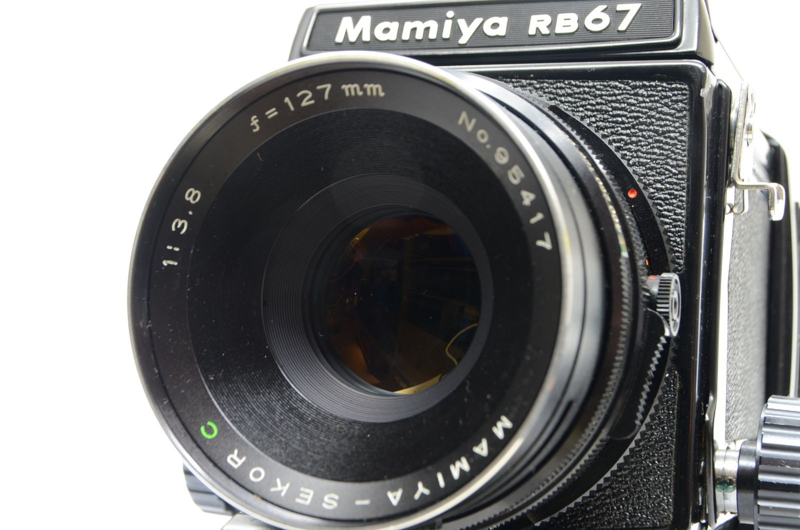 マミヤ MAMIYA RB67 PROFESSIONAL C 127mm F3.8 120フィルムホルダー