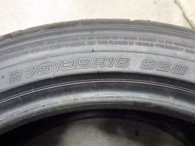 【B101】G◆送料無料◆2023/22年製 約6~6.5部山◆DUNLOP DIREZZA ZⅢ◆275/35R18◆2本 26100788 B101】G◇送料無料◇2023/22年製 約6~6.5部山◇DUNLOP DIREZZA ZⅢ