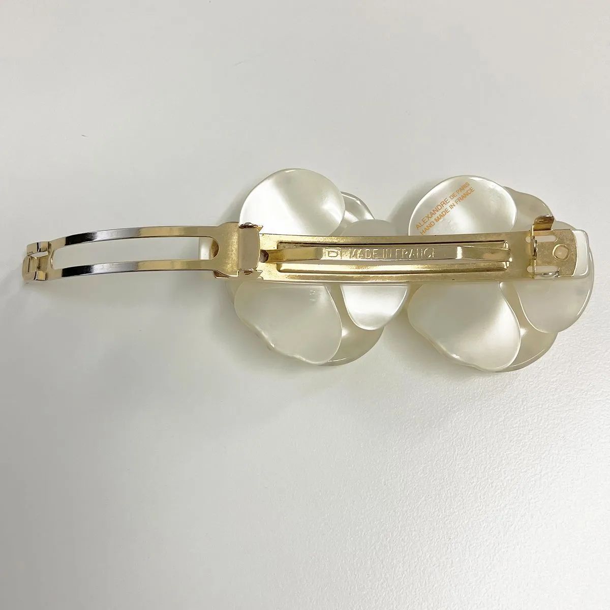 ALEXANDRE DE PARIS アレクサンドル ドゥ パリ 双子カメリア ストーン