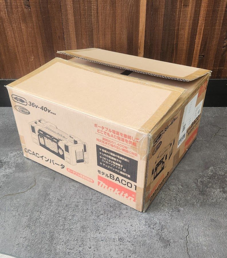 展示品】マキタ(makita) BAC01 DCACインバータ 本体のみ - メルカリ