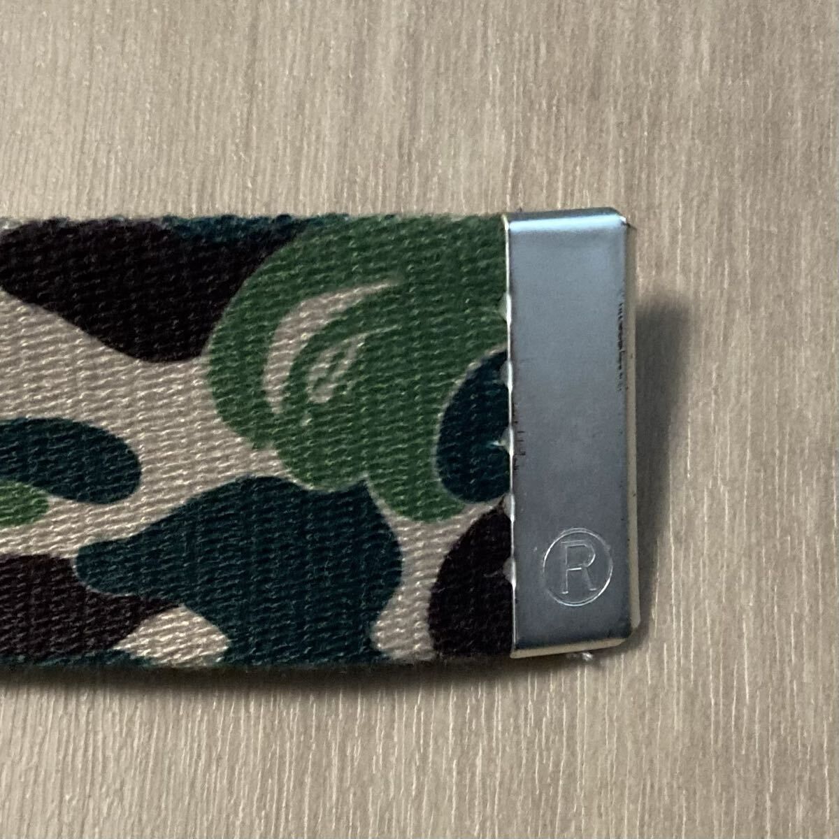 BAPE STA GI ベルト ABC CAMO Green a bathing ape star belt ガチャ