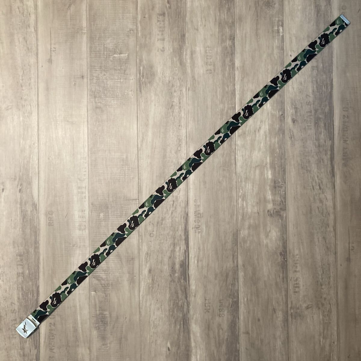 BAPE STA GI ベルト ABC CAMO Green a bathing ape star belt ガチャ