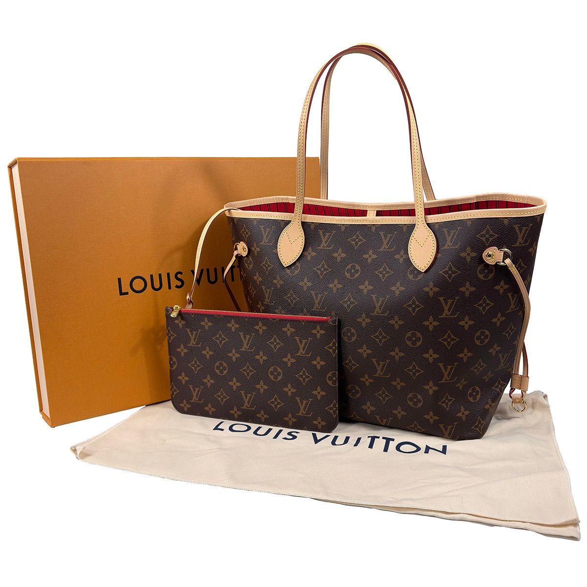 マドモアゼル シャネル チョコバー VUITTON モノグラム ネヴァーフルMM／ショルダー 質イコー 中古 シャネル マドモアゼル トートバッグ ハンドバッグ パテント レザー 質流