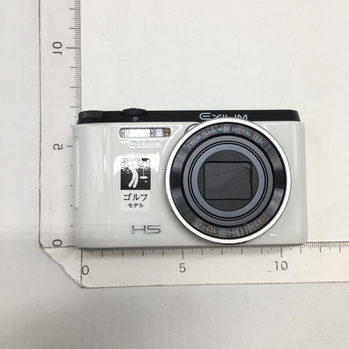 超美品】カシオ デジタルカメラ 白 EXILIM EX-FC300S 通電確認済