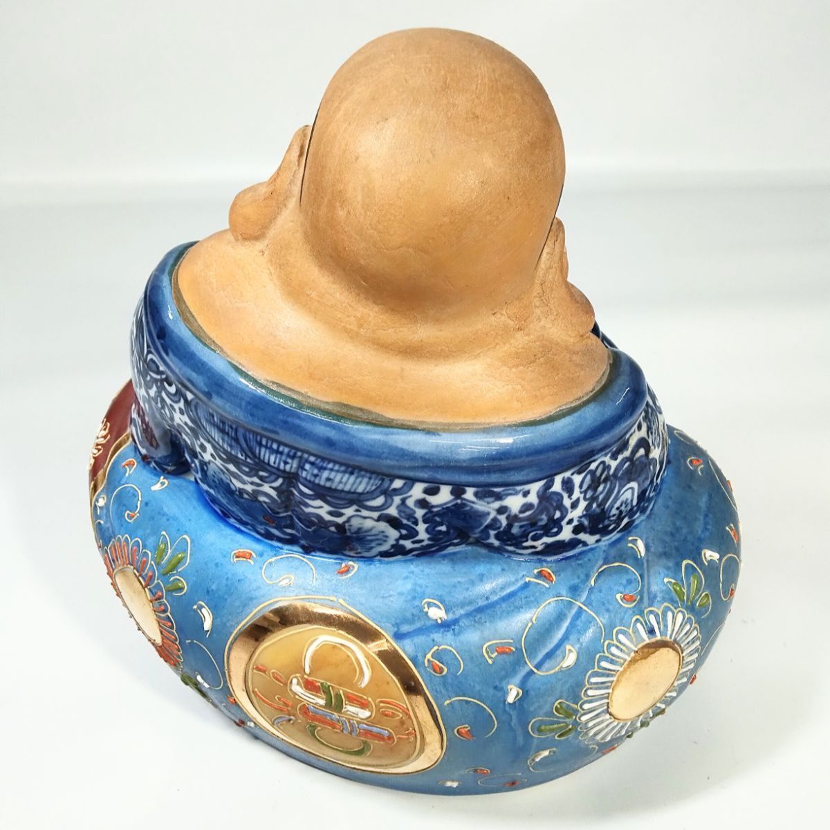 九谷焼 七福神 布袋様 染め付け 縁起物 《NO 01167》 - メルカリ