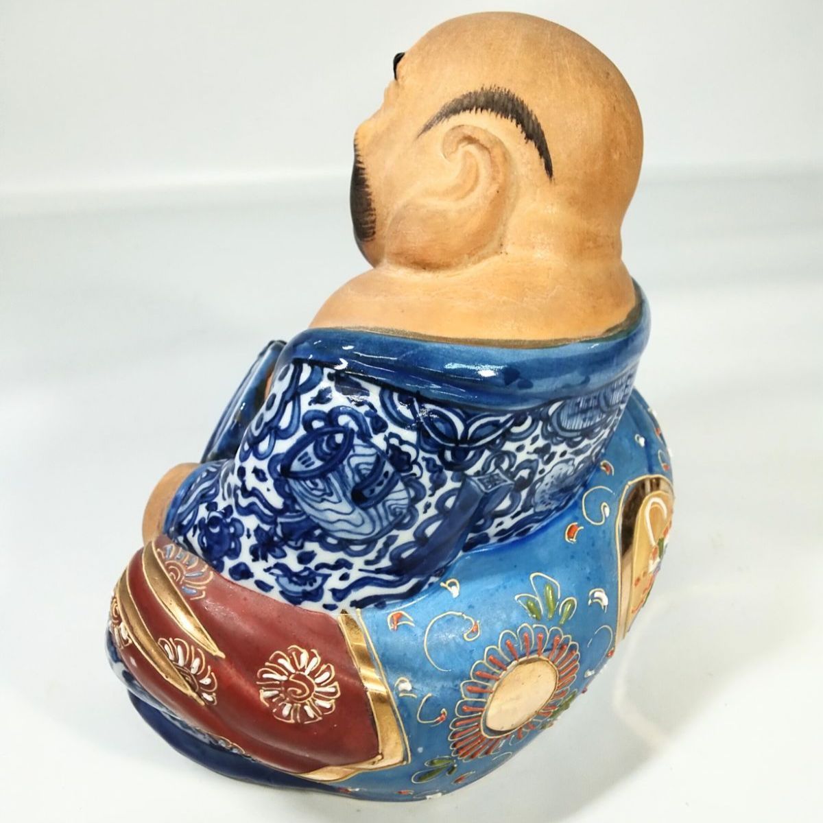 九谷焼 七福神 布袋様 染め付け 縁起物 《NO 01167》 - メルカリ