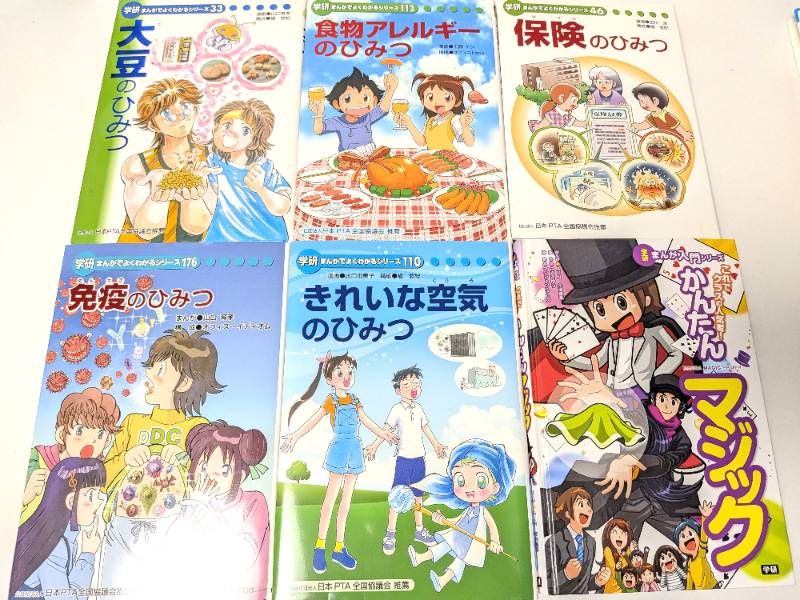 学研まんが ひみつシリーズ、新ひみつシリーズ、学研まんがでよく