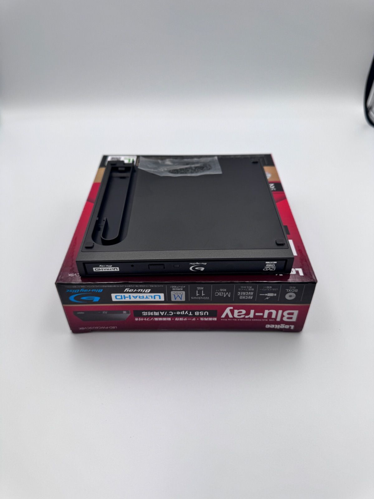 12P1#77 Logitec Blu-rayドライブLBD-PWC6U3CVBK - メルカリ