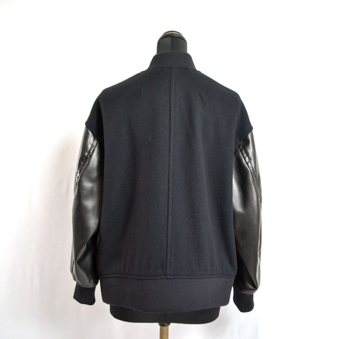 極美品】Spick and Spanスピックアンドスパン 23AW ウール製スタジアム