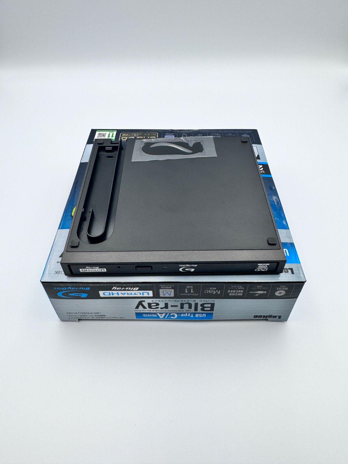 12P1#78 Logitec Blu-rayドライブLBD-PWB6U3CSBK - メルカリ