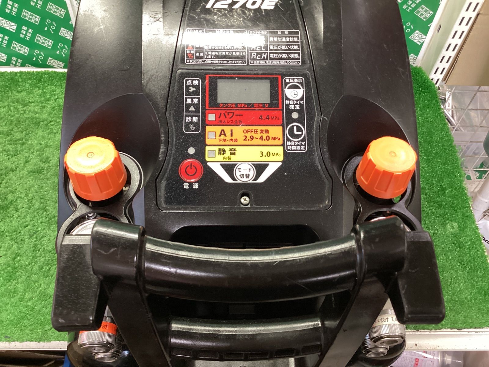 高圧スーパーエアコンプレッサー ブラック