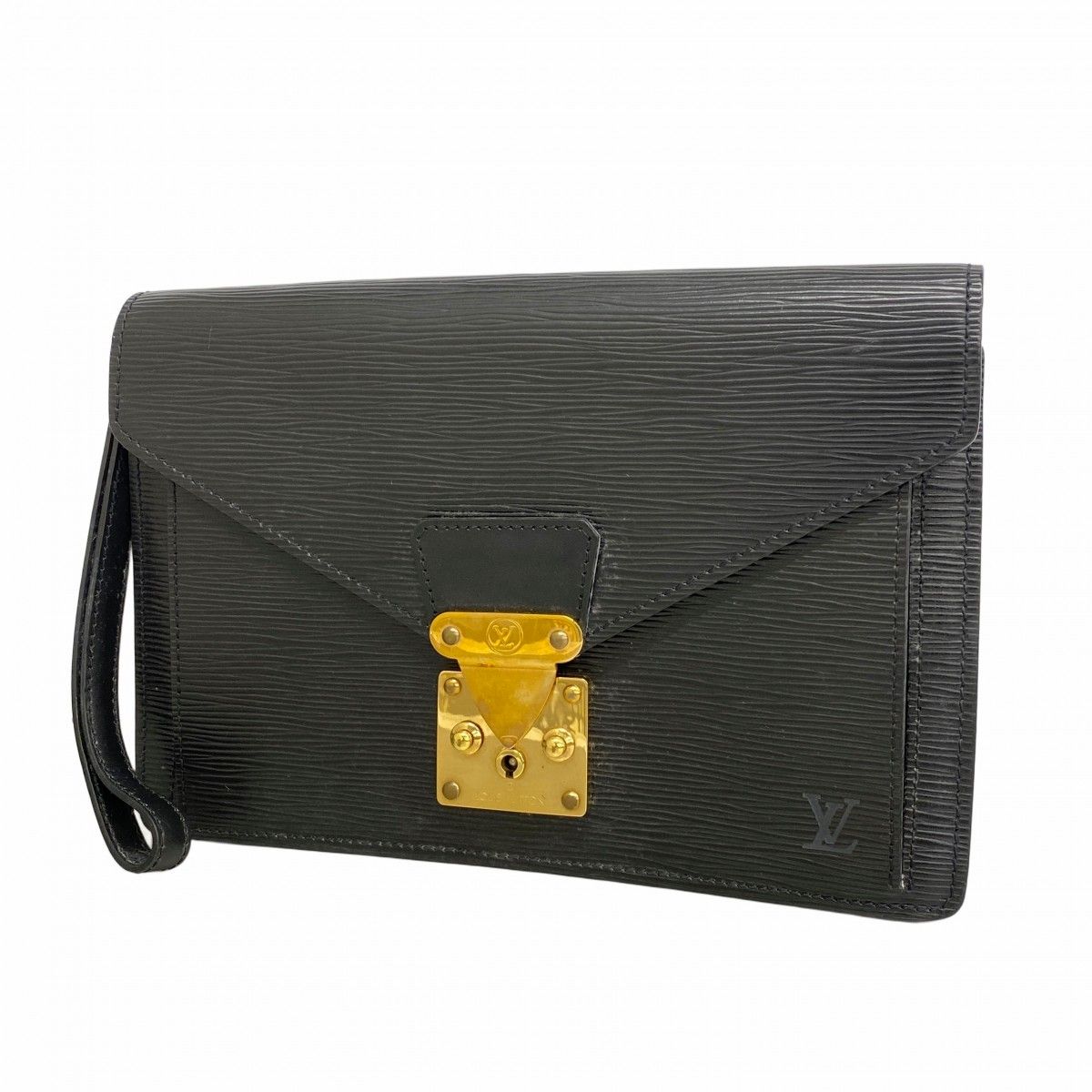 6ae6364】ルイヴィトン クラッチバッグ エピ ポシェットセリエ
