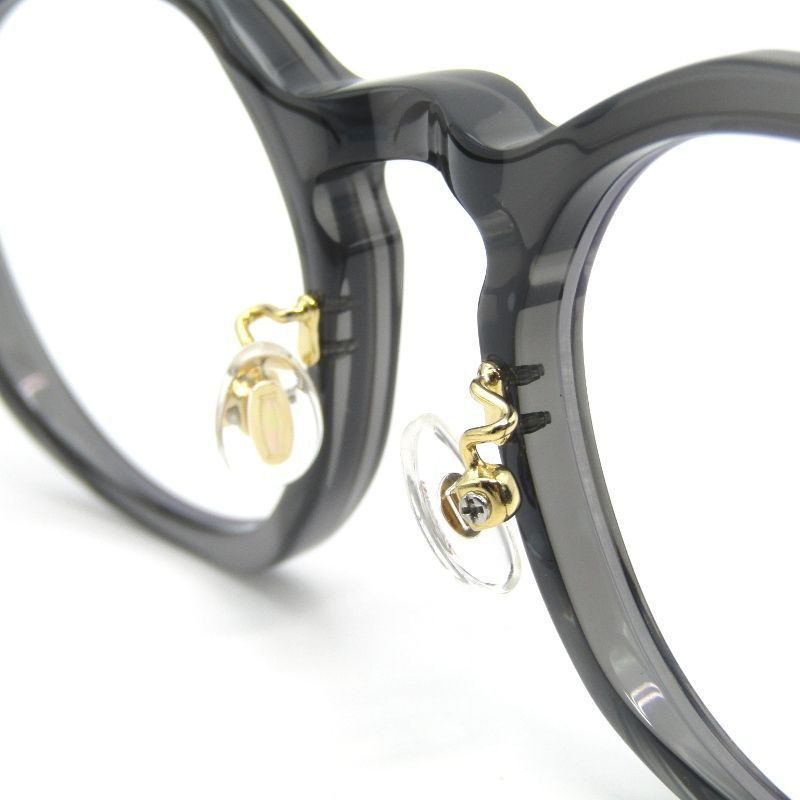 美品 Filton × kikiki optique フィルトン キキキオプティーク サングラス SP-BOUTON 日本製 Couleurs-1 クリアブラック 65009677 美品 Filton × kikiki optique フィルトン キキキオプティーク