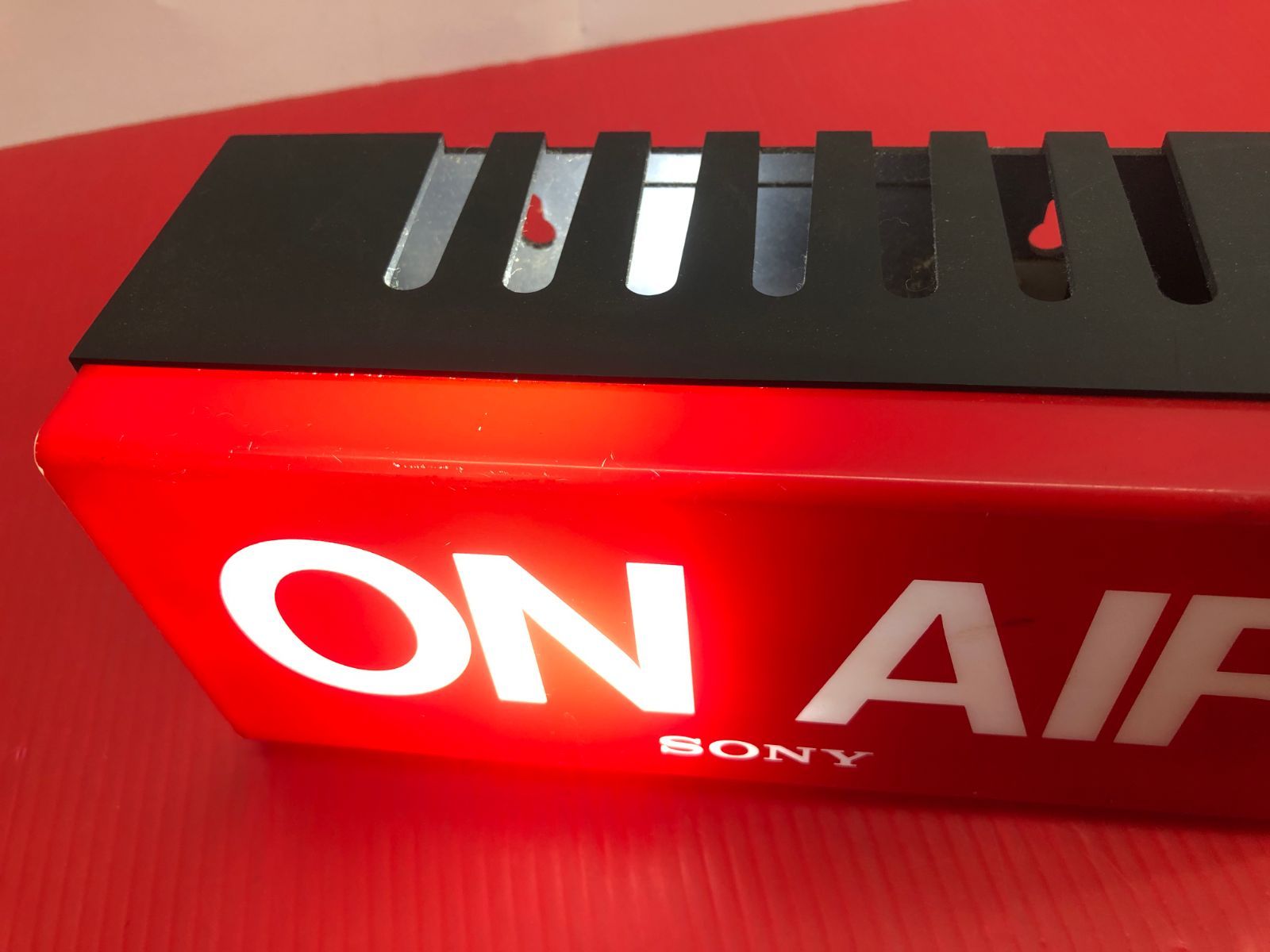 昭和レトロ 希少 レア SONY ソニー 『ON AIR』 サインランプ