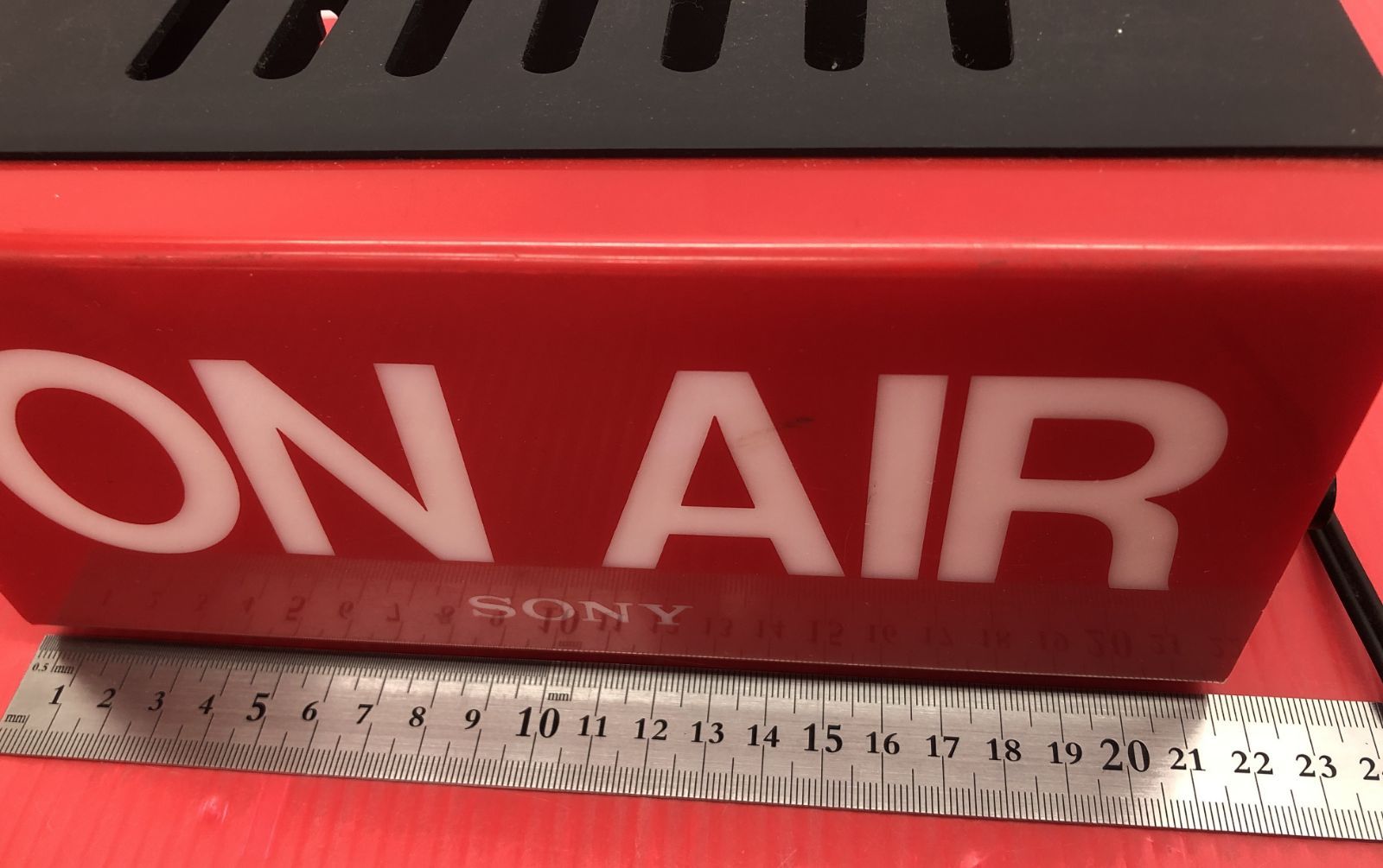 昭和レトロ 希少 レア SONY ソニー 『ON AIR』 サインランプ
