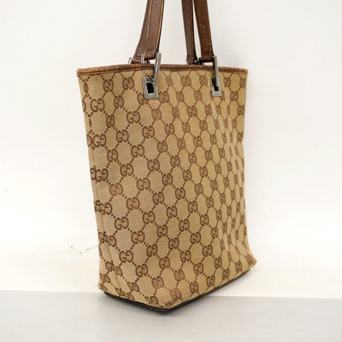 6ae6395】グッチ トートバッグ GGキャンバス 31244 キャンバス