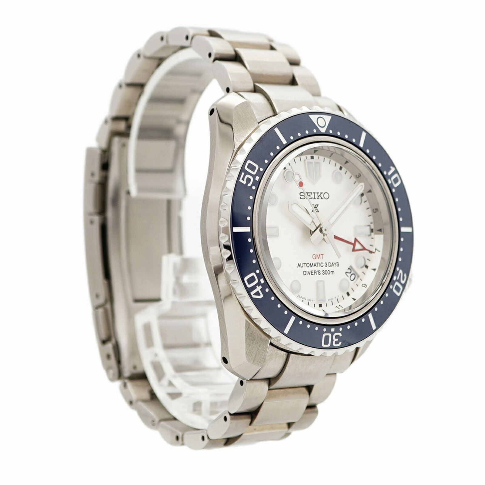  セイコー プロスペックス SBEJ029 6R54 00P0 シルバー文字盤腕時計 メンズ 男性向け 自動巻き時計 腕時計(アナログ)