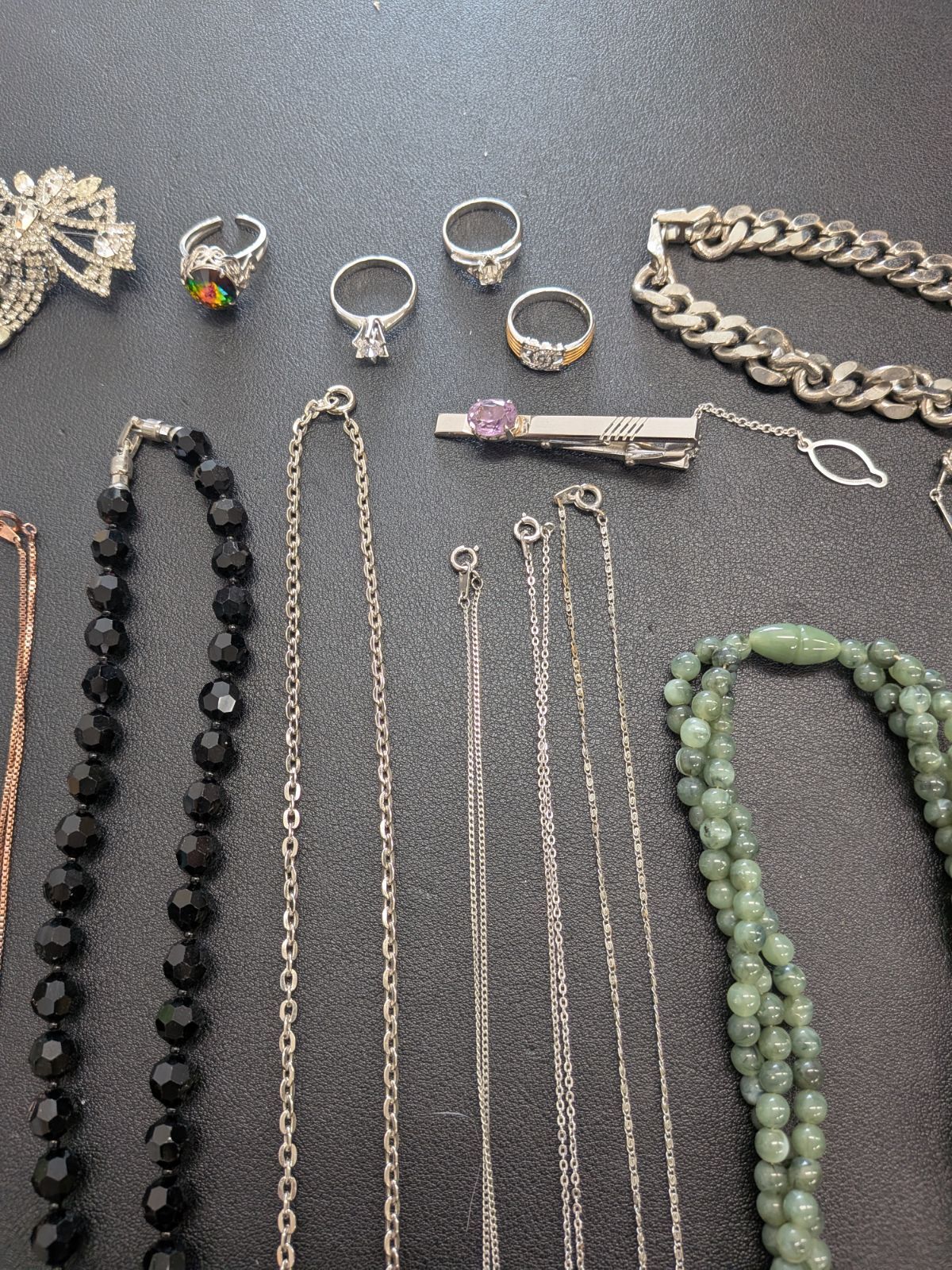 遺品整理まとめて□67】ジュエリー 20点 SILVER925 ネックレス リング