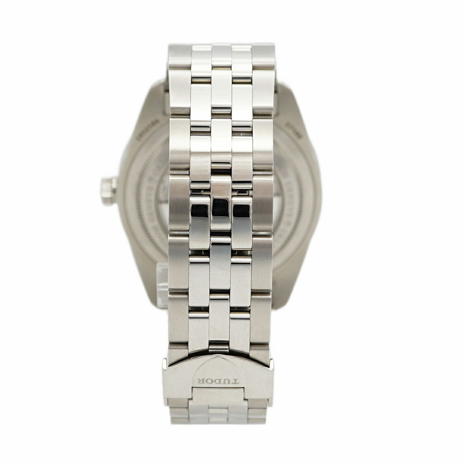 シルバー文字盤腕時計 メンズ