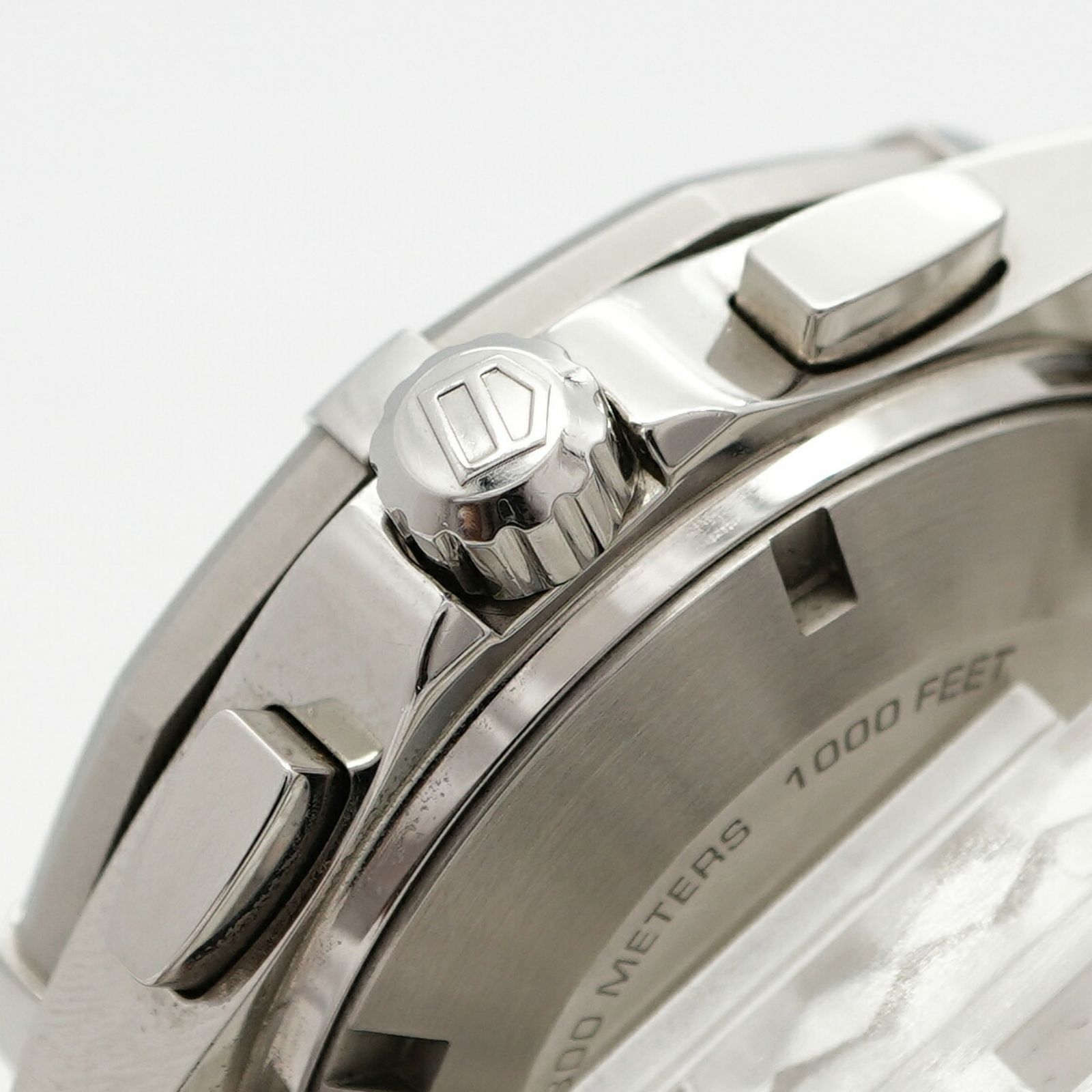  タグホイヤー アクアレーサー CAP2110 黒文字盤腕時計 メンズ コート 自動巻き時計 腕時計(アナログ)