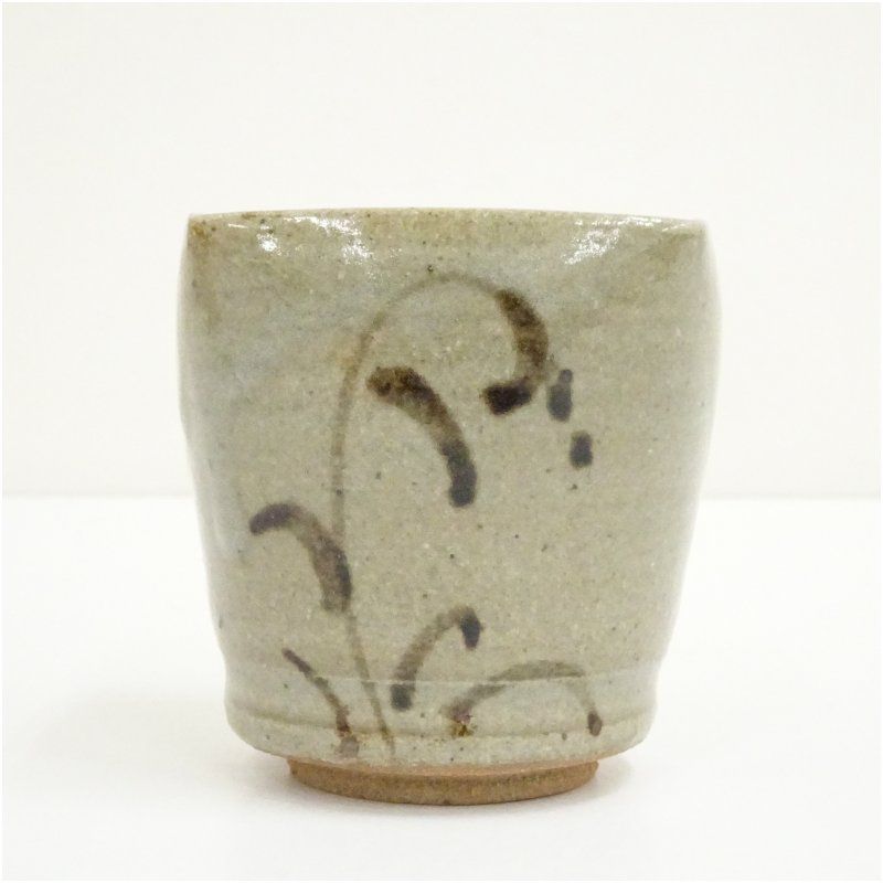 唐津焼 鏡山窯造 火入（共箱） 茶道 茶道具 おしゃれ 火入れ 煙草盆 莨