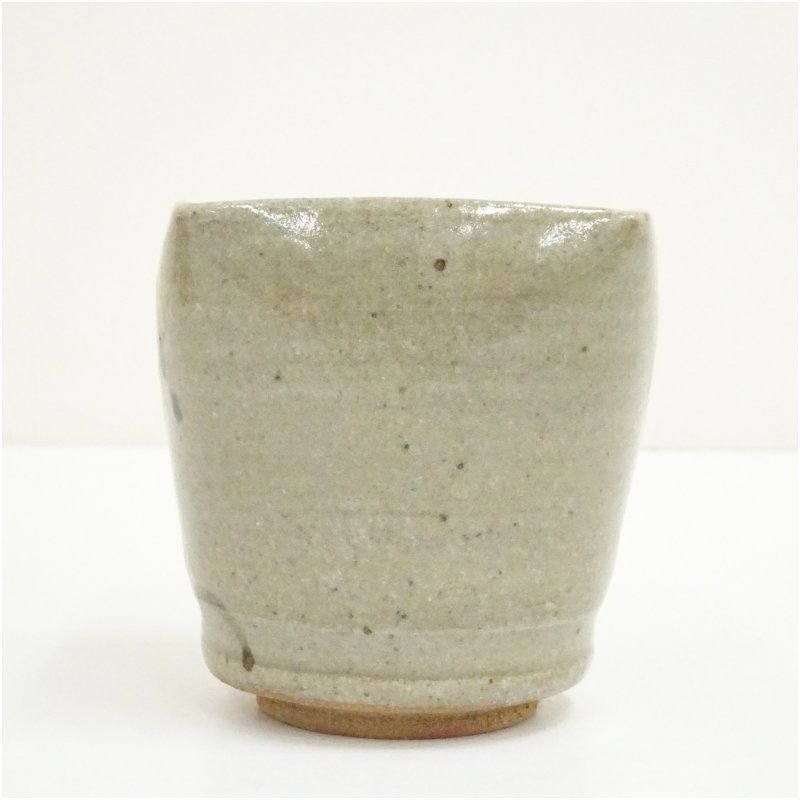 唐津焼 鏡山窯造 火入（共箱） 茶道 茶道具 おしゃれ 火入れ 煙草盆 莨