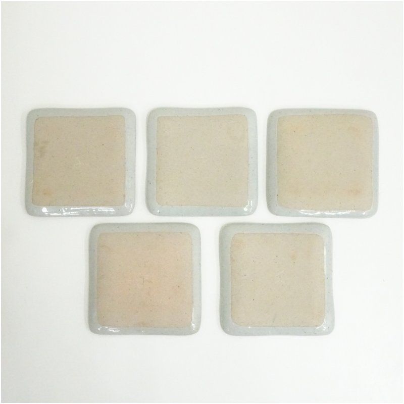 幸兵衛窯造 絵変銘々皿5客（保護箱） 茶器 菓子器 おしゃれ 和菓子