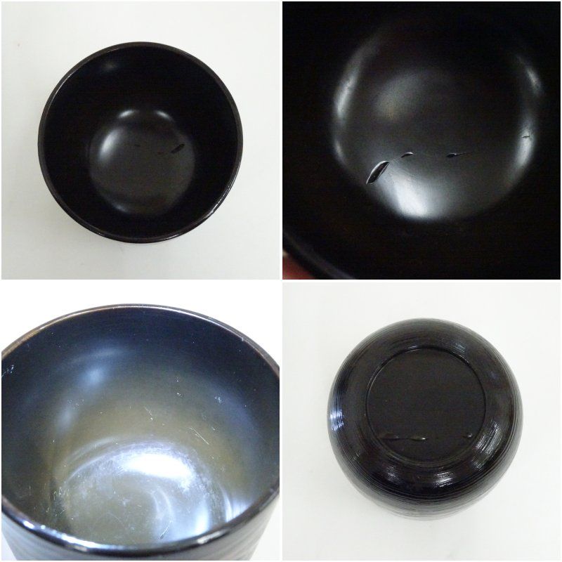 刷毛目塗朱松葉文箸洗5客（箱付） 箸洗い おしゃれ かわいい 懐石 茶