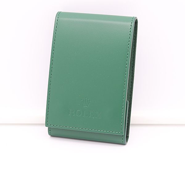 美品 ロレックス 空箱/BOX/ケース レザー グリーン メンズ/レディース