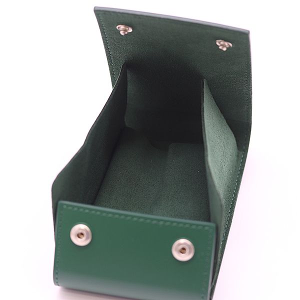 美品 ロレックス 空箱/BOX/ケース レザー グリーン メンズ/レディース