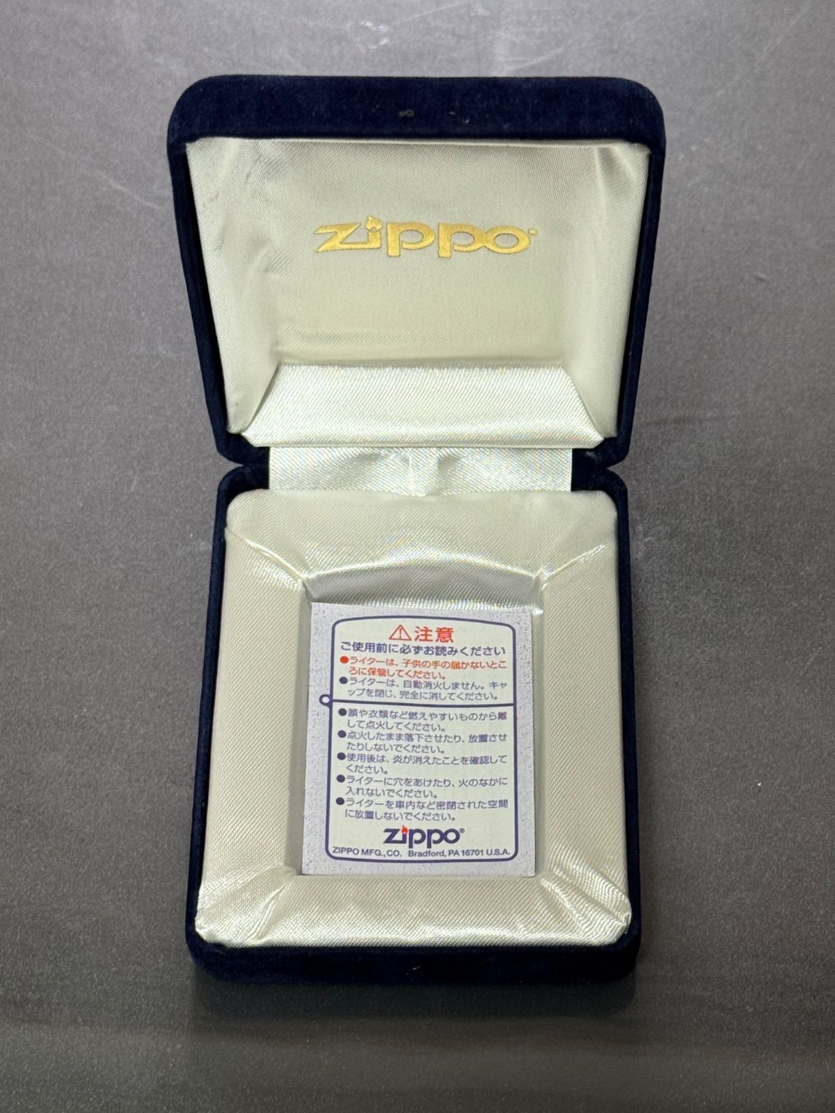 zippo ディープインパクト 銀 メタル 限定品 立体メタル DEEP IMPACT