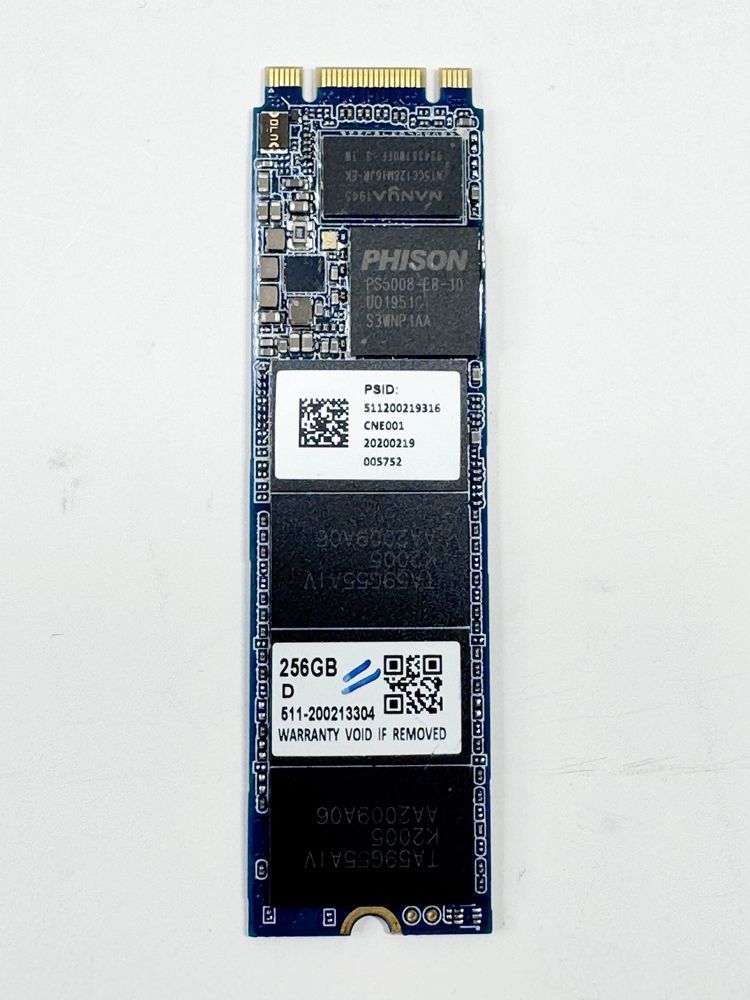 美品 PHISON 256GB NVMe M.2 SSD PS5008-E8 - メルカリ