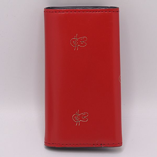箱付 良品 ポールスミス キーケース レザー レッドカラー ファッション