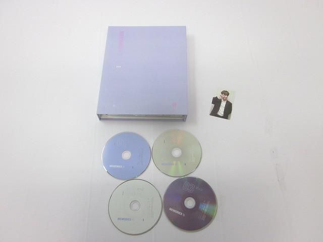 韓流 防弾少年団 BTS MEMORIES OF 2018 トレカ ジョングク DVD 中古品