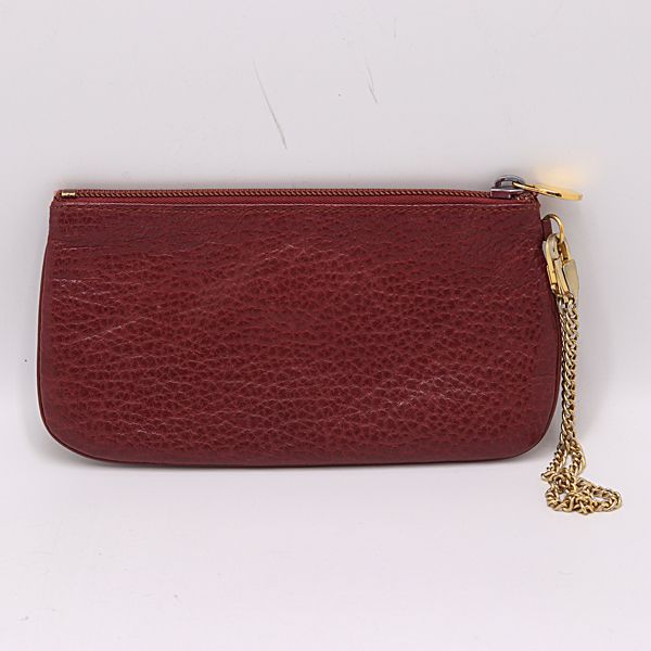 ✨新品未使用✨ カルティエ マストライン ケース レザー ボルドー 箱付き 箱付 カルティエ マストライン コインケース レザー ボルドーカラー