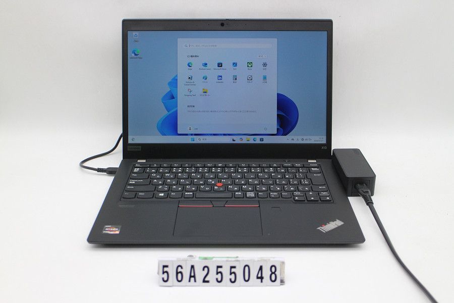Lenovo ThinkPad X13 Gen1 Ryzen 5 Pro 4650U 2.1GHz/8GB/256GB(SSD)/13.3W/FHD(1920x1080)/Win11 【56A255048】
