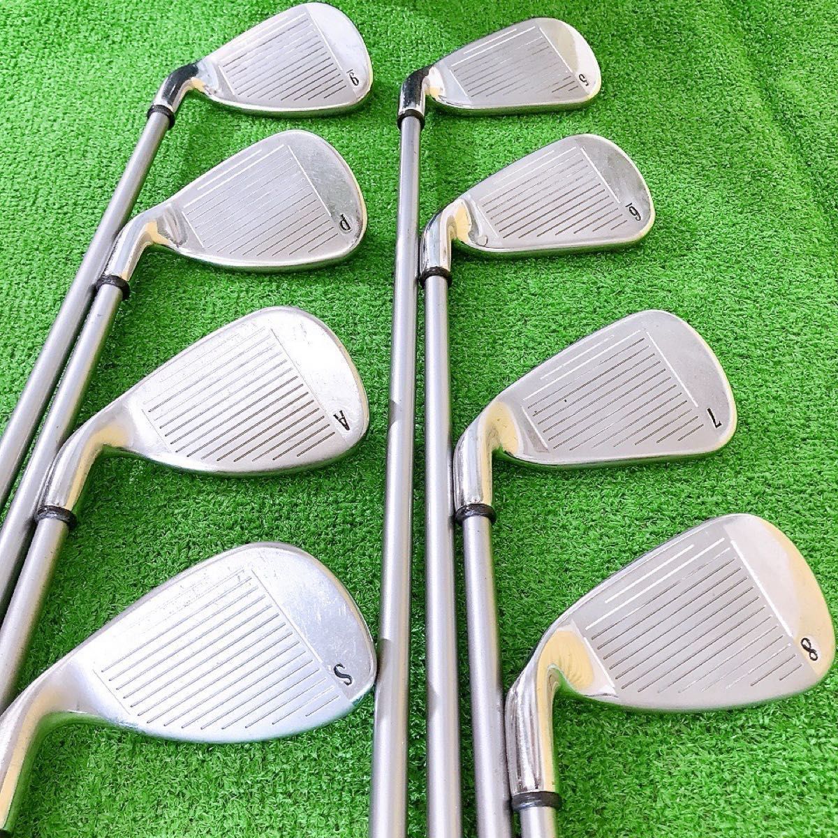 テ01☆キャロウェイ X-18 8本レディースアイアンセットL Callaway 純正