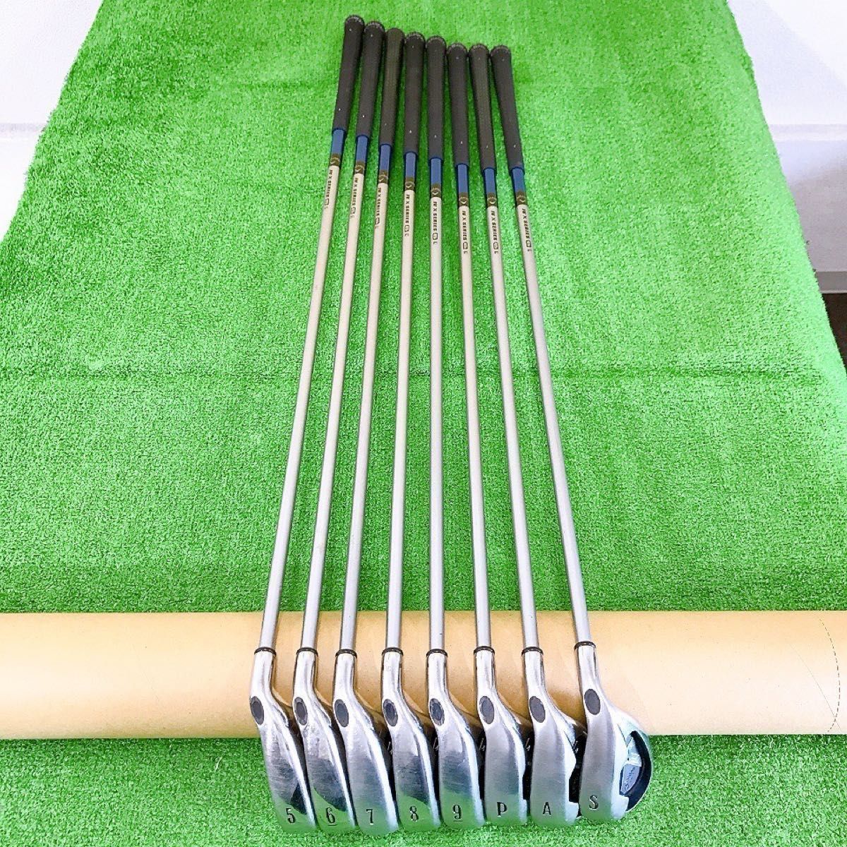 テ01☆キャロウェイ X-18 8本レディースアイアンセットL Callaway 純正