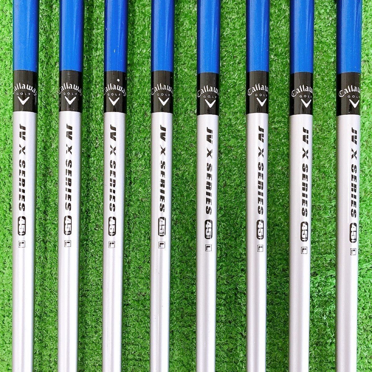 テ01☆キャロウェイ X-18 8本レディースアイアンセットL Callaway 純正